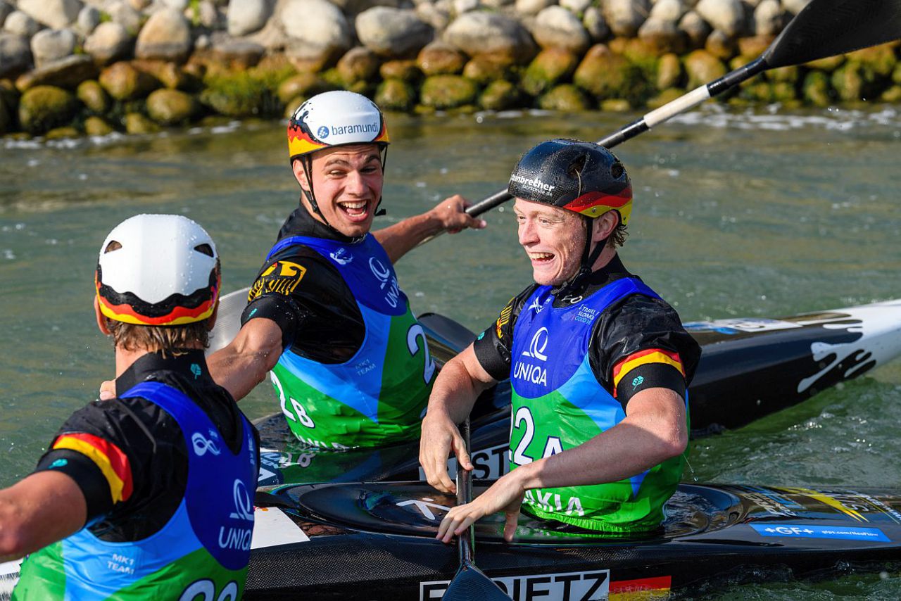 Europameisterschaft in Bratislava K 1 Teamwettbewerbe